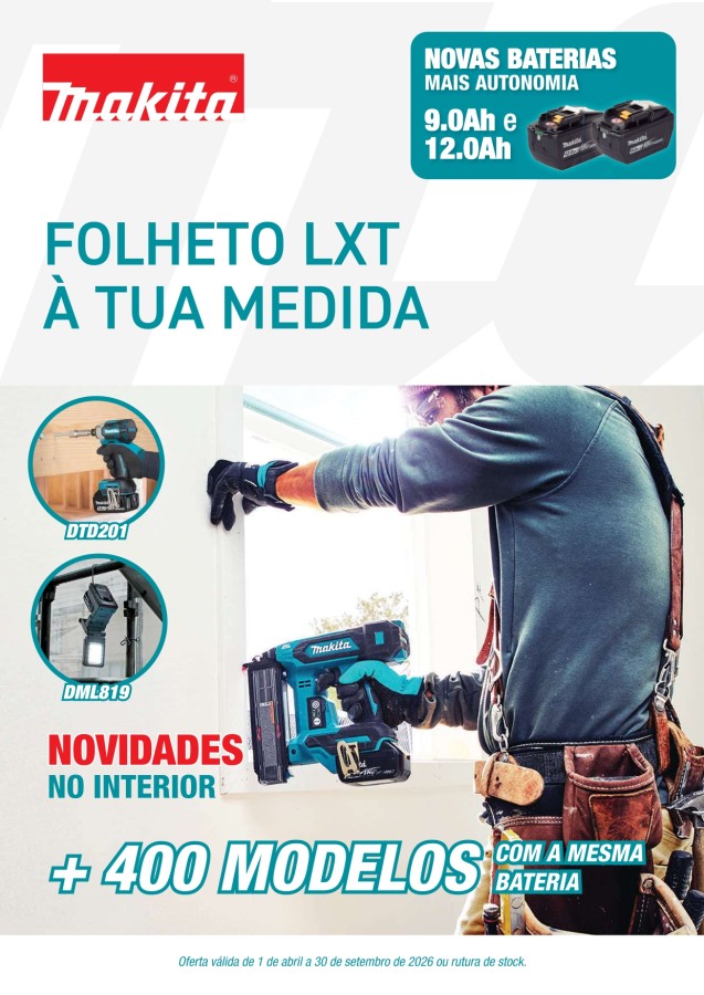 <Folheto Makita A tua Medida