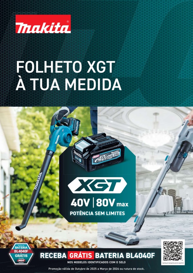 <Folheto MAKITA XGT