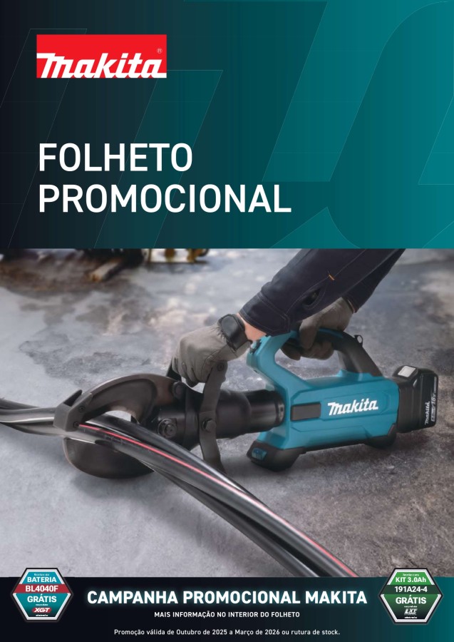 <Folheto MAKITA Promoção