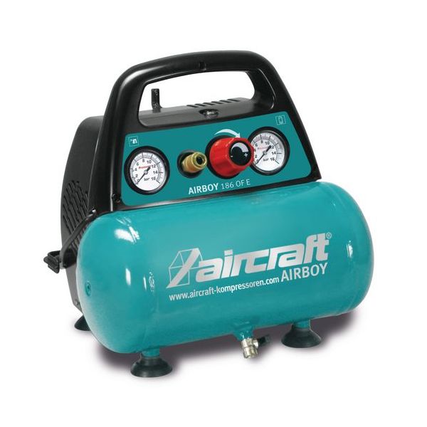 COMPRESSOR s/OLEO 90lts 6lts 1,1KW 230V   AIRBOY 186 OF E