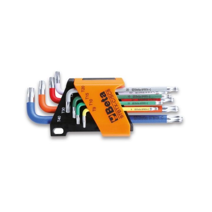 JOGO CHAVES TORX CORES              97BTX-C/SC8