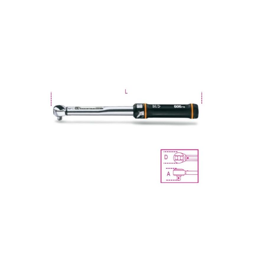 CHAVE DINAMOMETRICA          8-60Nm   3/8    606/6