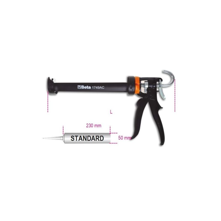 PISTOLA SILICONE                    1749AC