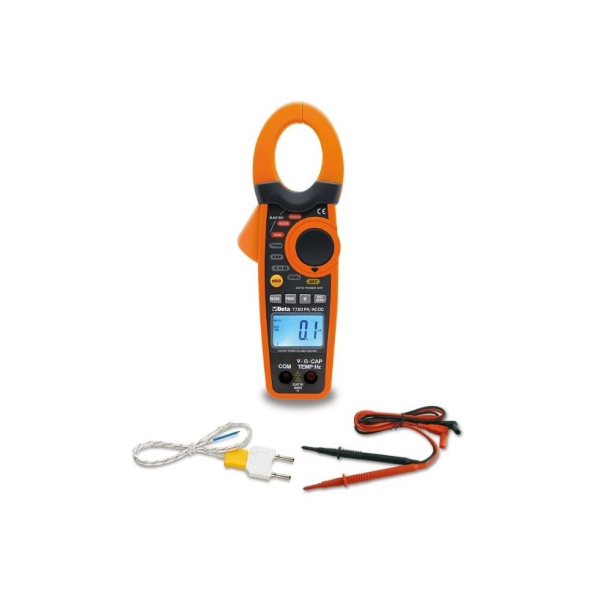 PINÇA AMPERIMETRICA E MULTIMETRO      1760PA/AC-DC