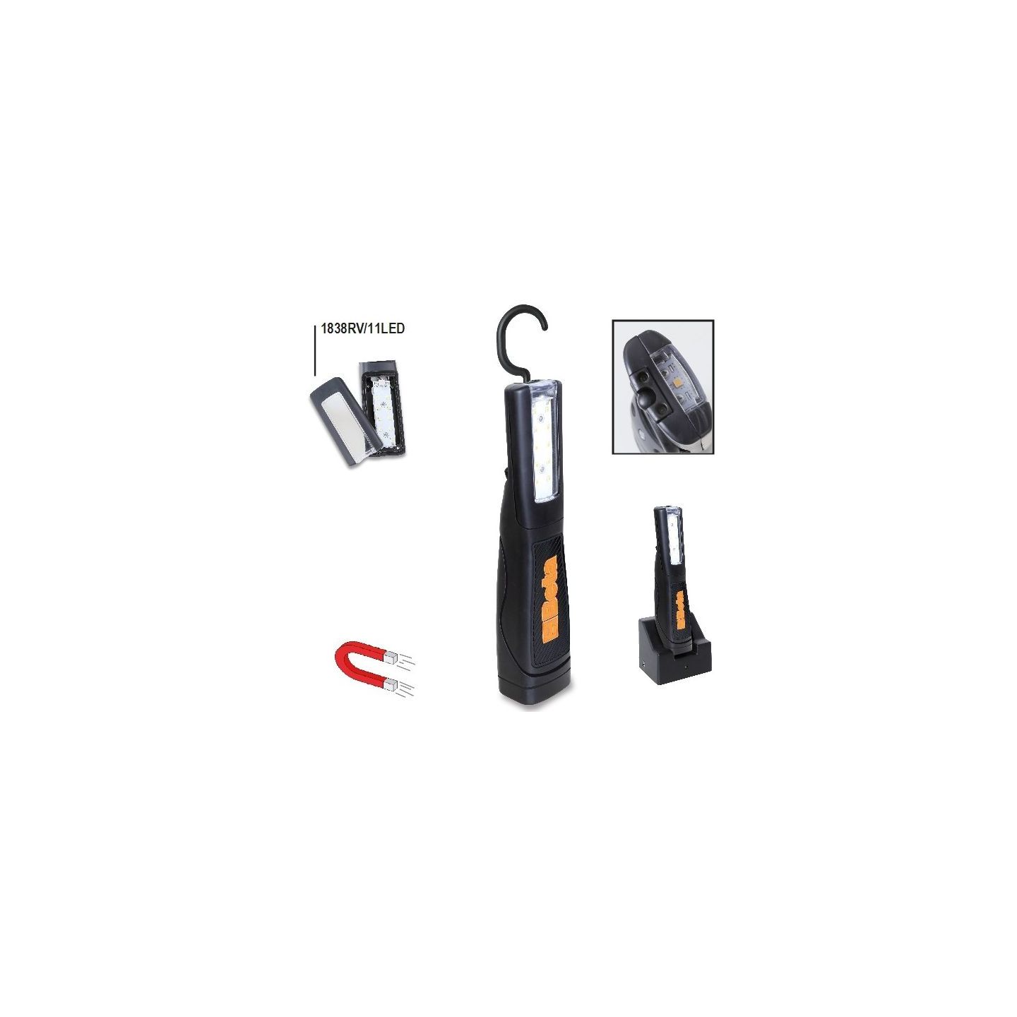 LANTERNA LEDS s/MEMORIA         1838/11LED