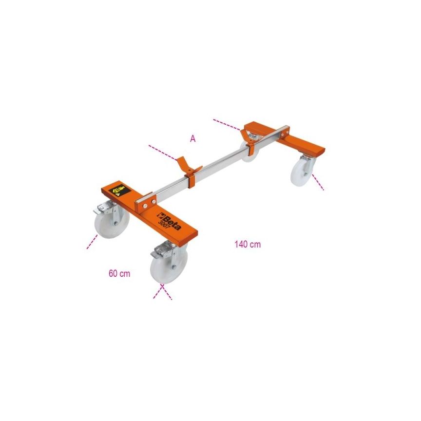TROLEY INFERIOR p/VEICULOS s/RODAS   3007