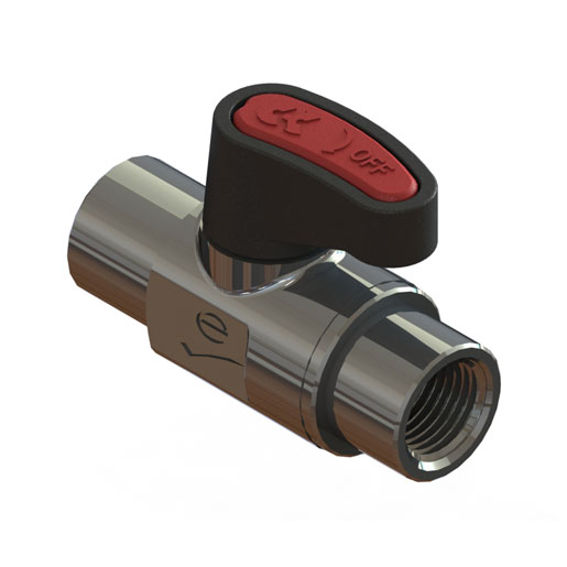 TORNEIRA MINI M/ESFERICO 1/4F x 1/4F   2943