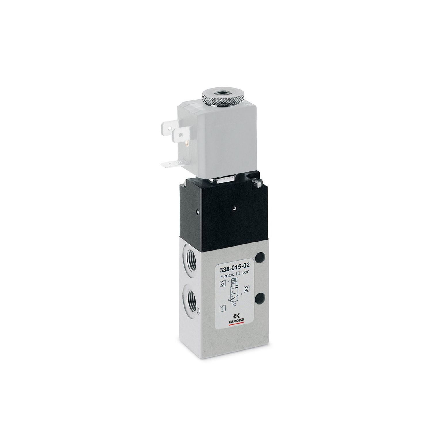 VALV. 3/2 R.1/8 MO/E S/BOB     338-015-02