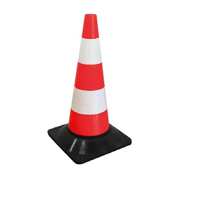 CONE SINALIZAÇAO POLIETILENO 500mm