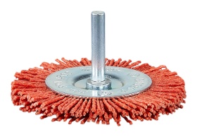 ESCOVA NYLON  c/PERNO 6   D75 GRÃO 80    D-45593