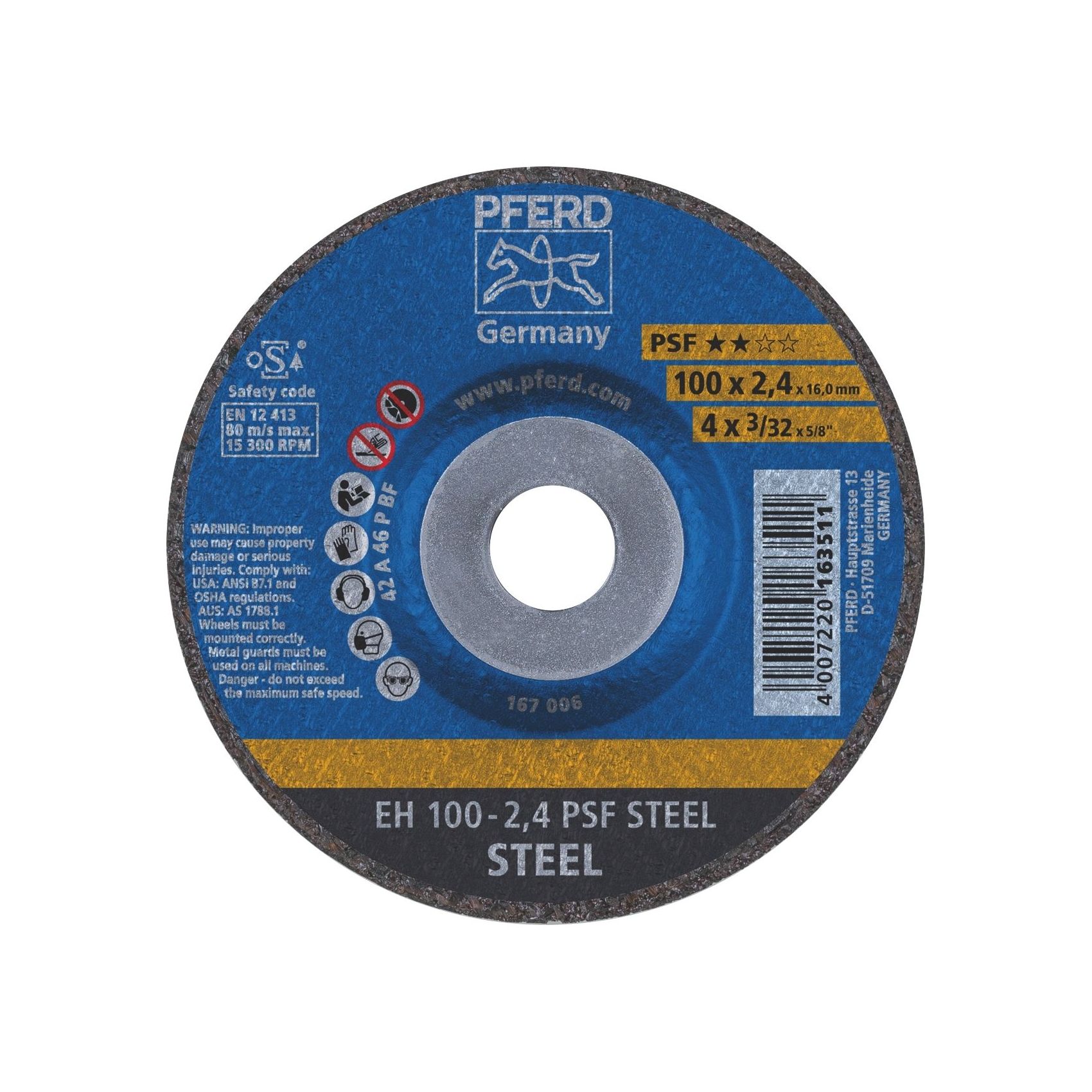 DISCO              230x 1.9         A46P PSF