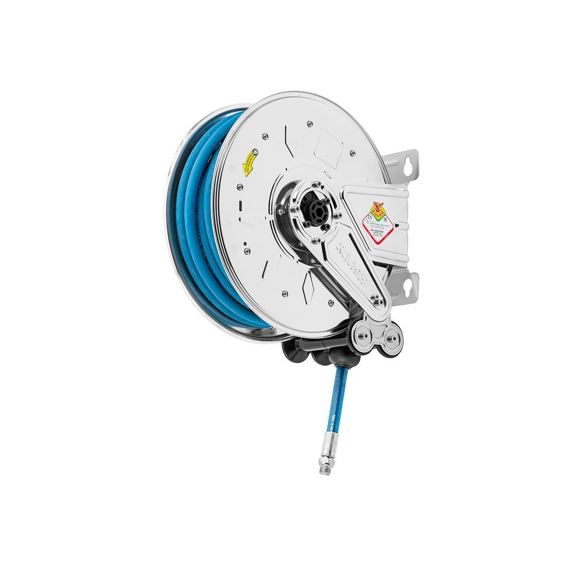 ENROLADOR INOX AR/AGUA 20Bar 3/8-12m   8333.101