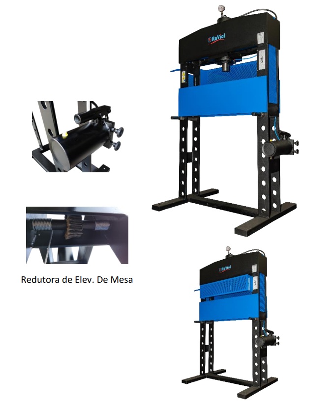 PRENSA HIDRAULICA BOMBA 2 VEL c/SENFIM       PD-35