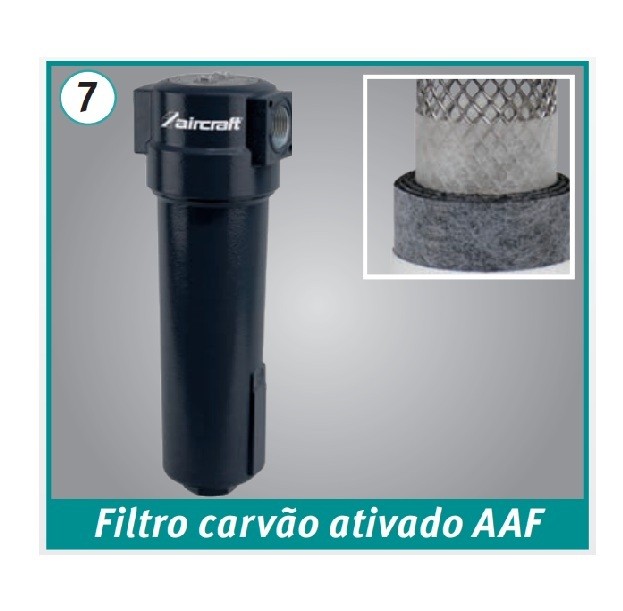 FILTRO CARVÃO ACT. ( COPO+ELEM. FILTRO)      AAF 0078