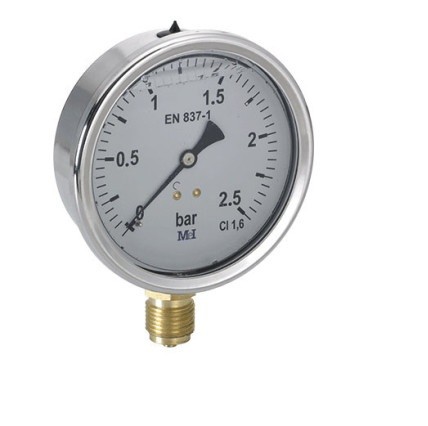 MANOMETRO ENCHER PNEUS D63 1/4M   27G