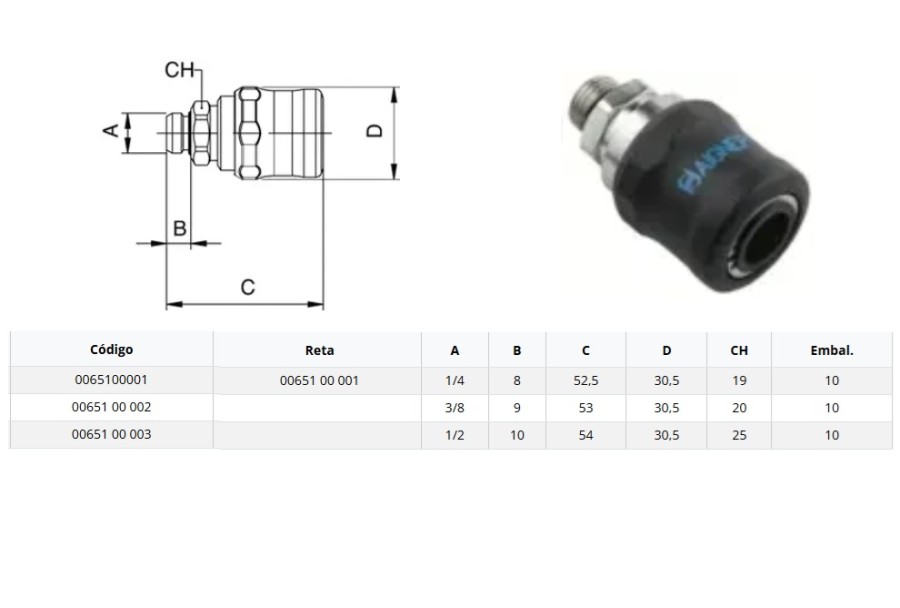 TOMADA SEGURANÇA ITALIANO    651 M1/2