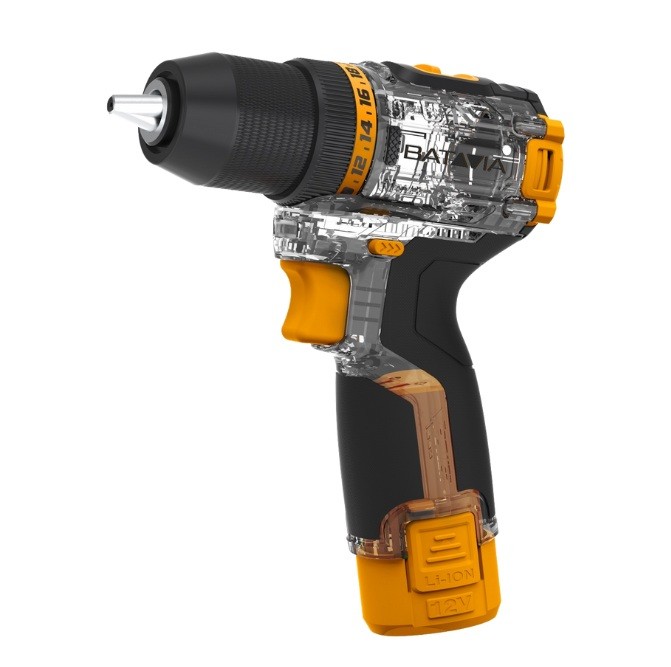 BERBEQUIM s/ESCOVAS 12V 2Ah 35Nm  FUSION DRILL