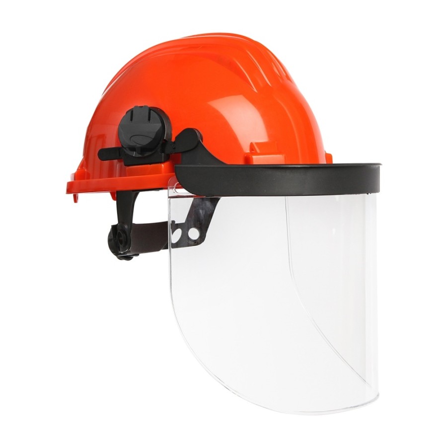 CAPACETE POLIETILENO c/RODA+VISEIRA 436     0202001
