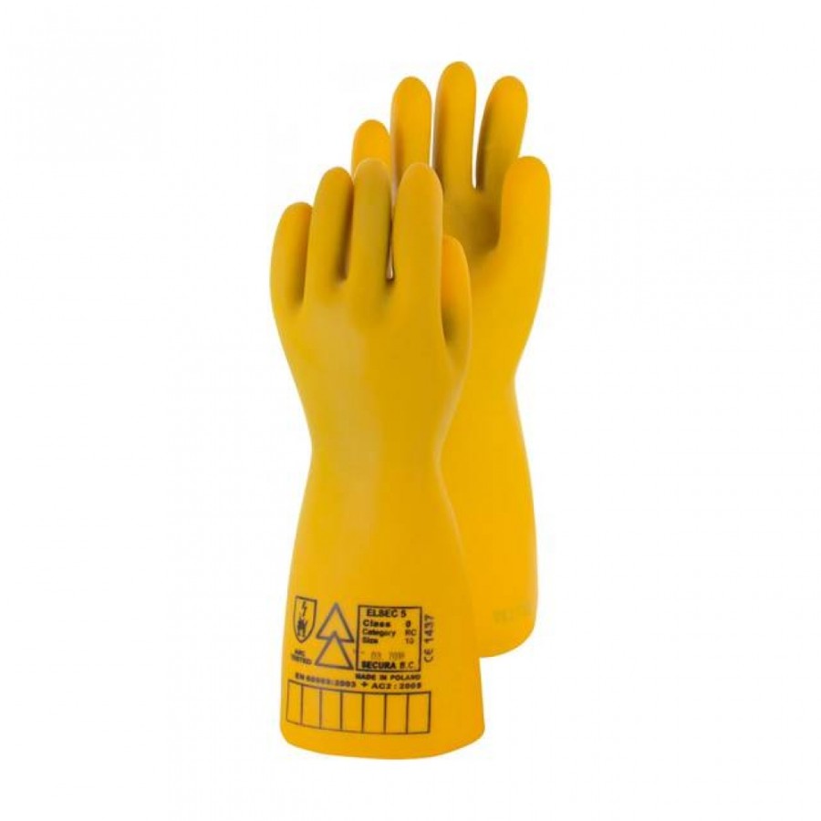 LUVA LATEX NATURAL DIELETR TAMANHO 10.1000 VOLTS  0711002
