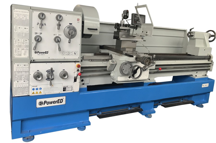 TORNO MECANICO C/VISUALIZ. QUOTAS PBL2000-3