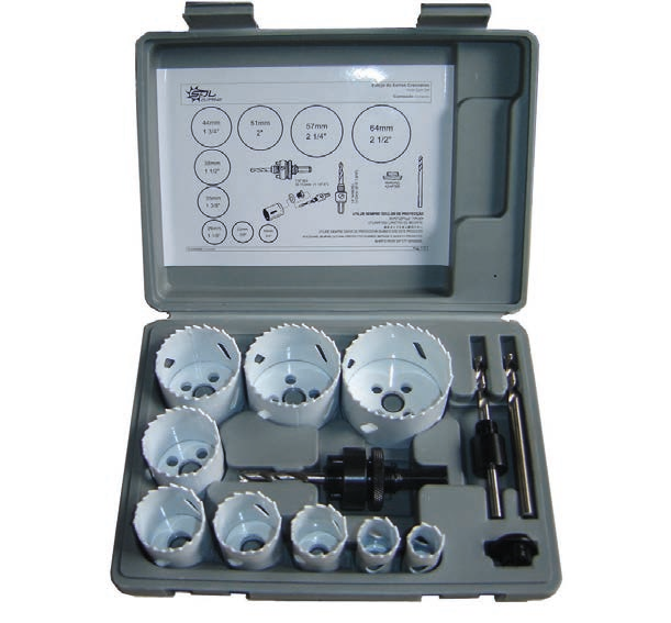 JOGO CRANEANAS BI METAL  19-22-29-35-38-44-51-57-64