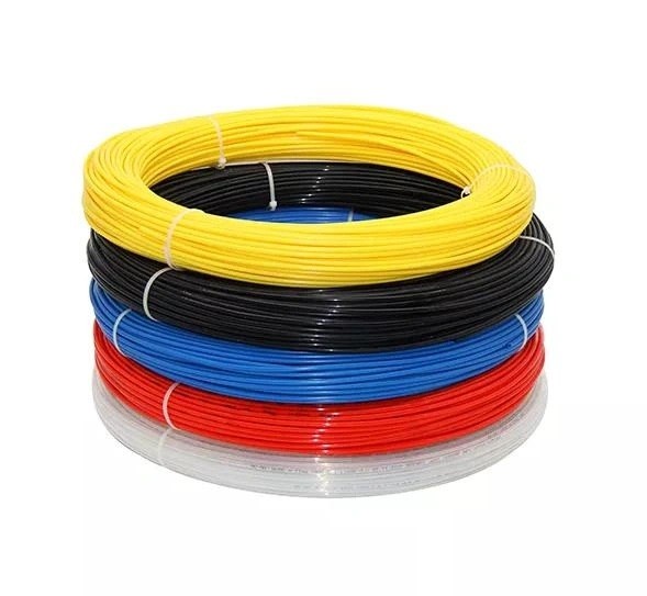 TUBO AR COMPRIMIDO REFORÇ   PA12 Preto  6x1