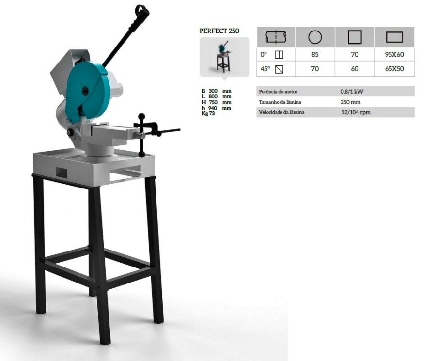 SERROTE DISCO 90-45º  D250 s/BASE c/DISCO   PERFECT 250