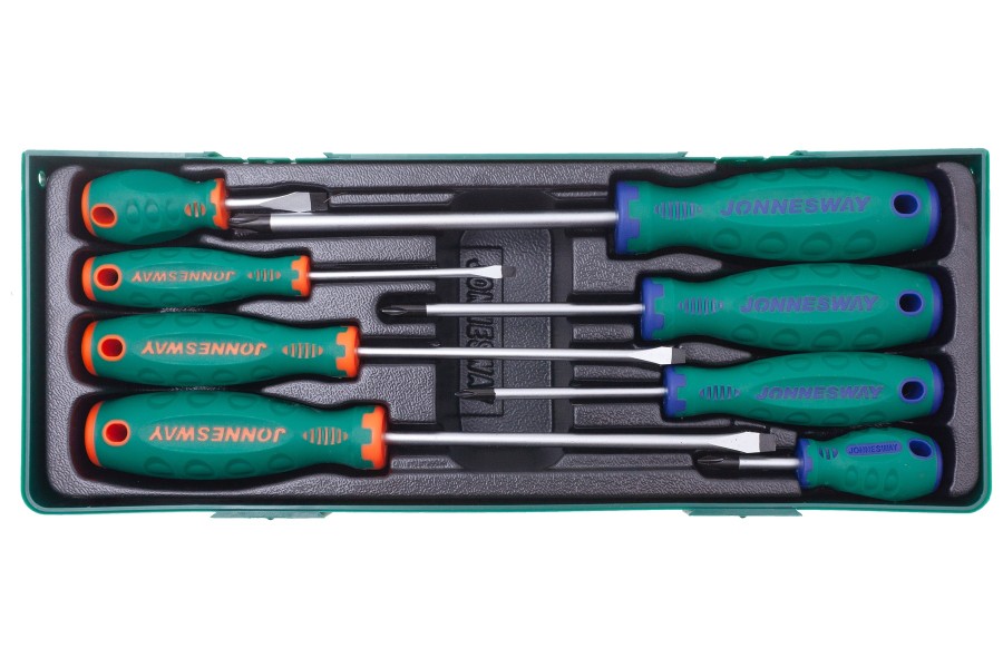 TABULEIRO 8  CHAVES FENDA+PHILIPS              D71PP08SP