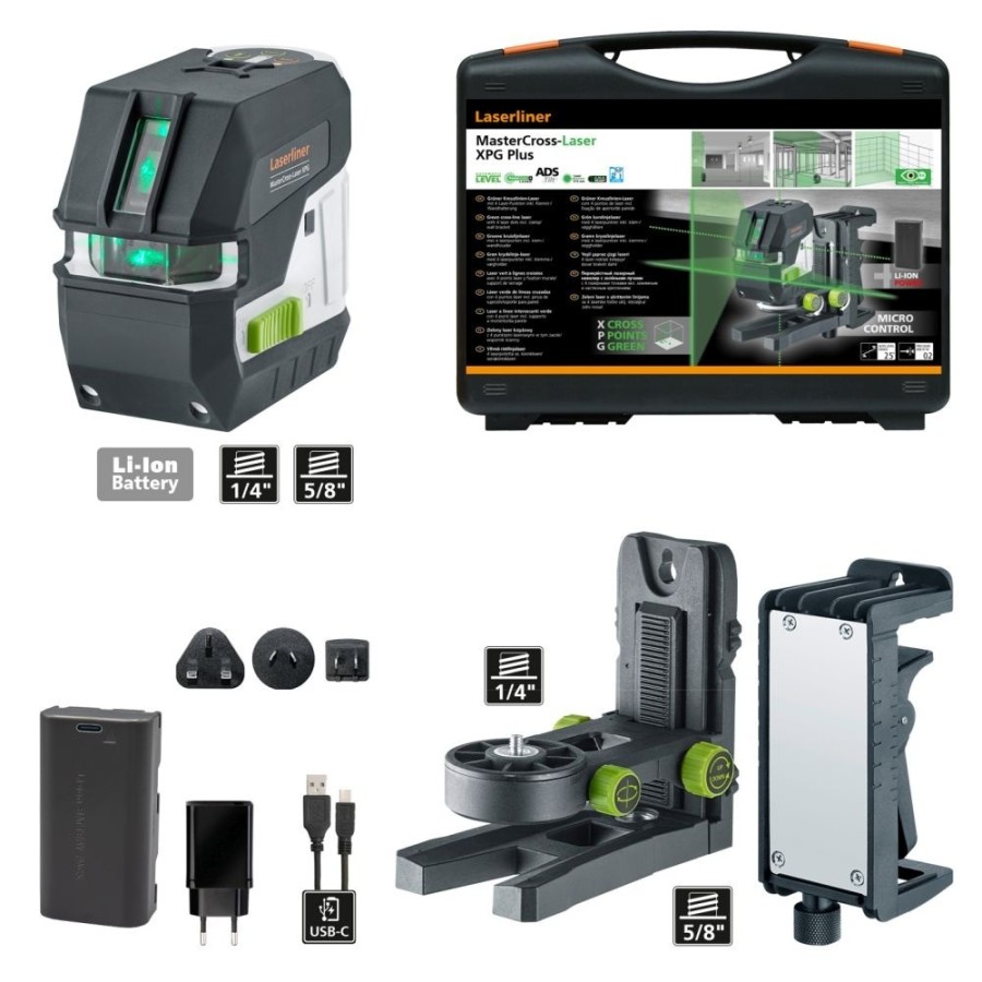 LASER CRUZ 4 PONTOS  MASTER CROSS LASER XPG  031.420A