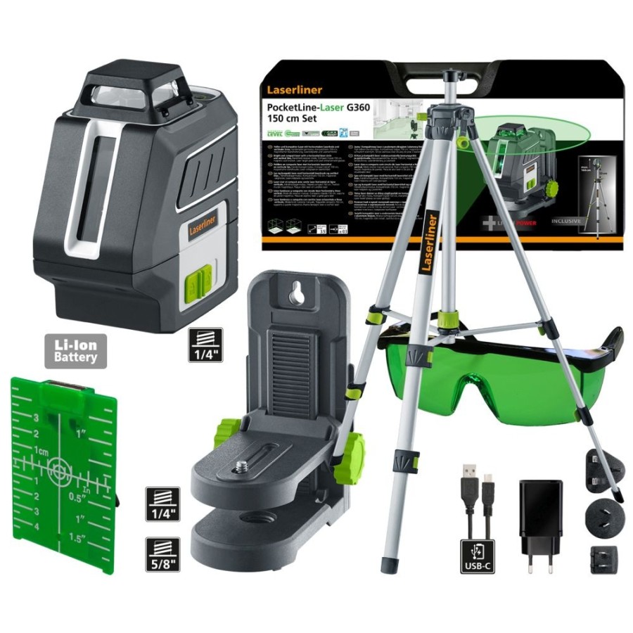 SET POCKETPLANE LASER G360 150cm   036.723A