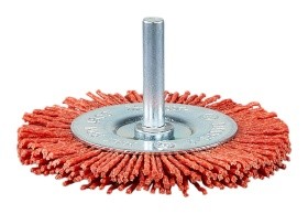 ESCOVA NYLON  c/PERNO 6   D75 GRÃO 80    D-45593