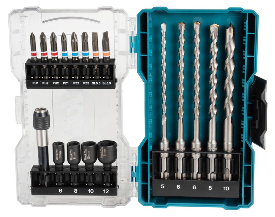JOGO BROCAS SDS + BITS 18p     E-07026