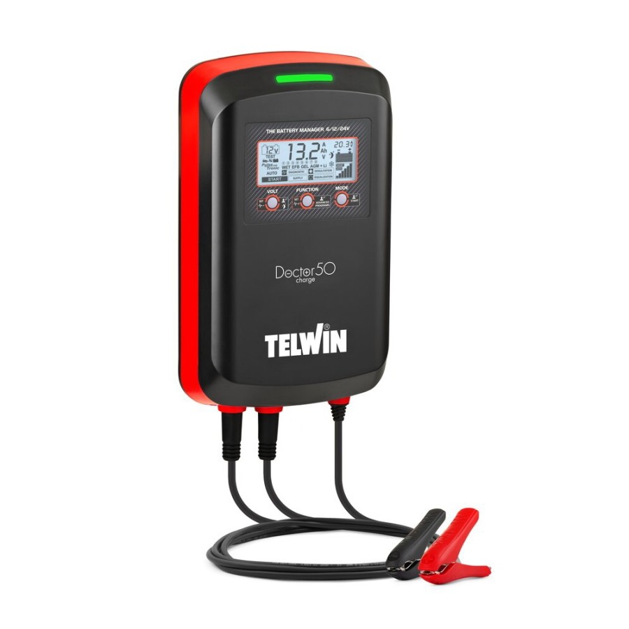 CARREGADOR BATERIA 70A - 6-12/24V       DOCTOR CHARGE 50
