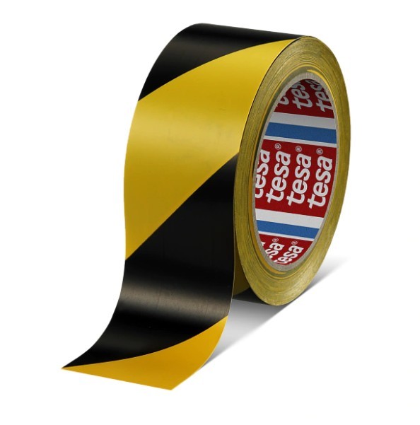 FITA MARCAÇÃO PAVIMENTO 33m x 50mm  60760 - AMARELA/PRETA