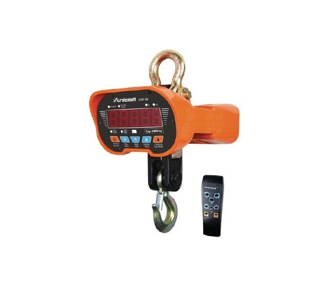 BALANÇA DE GRUA DIGITAL c/COMANDO 5T  KW50